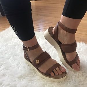 Coach Strap platform Sandal